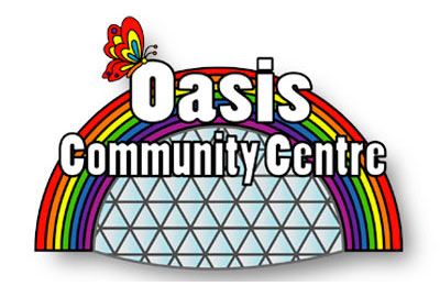 Oasis Community Centre logo.